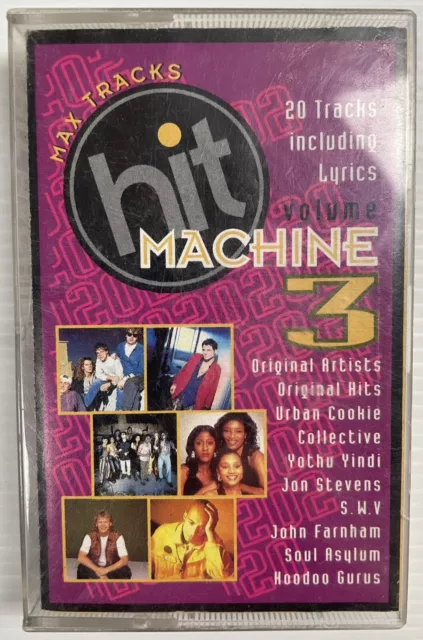 Hit Machine Volume 3 Cassette Tape Various Artists Music C50028 Festival 1993 OG