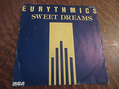 45 tours eurythmics sweet dreams (are made of this)