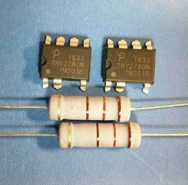 OTOTEC 2x TNY278GN Chips + Widerstände Set - Reparatur Set Für Waschmaschinen