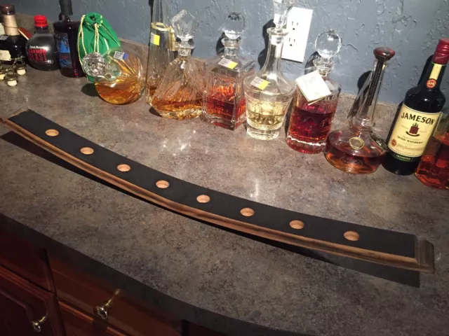 Blanton's Blantons Bourbon Stopper Display Stave Bottle Cork Barrel Stave Narrow