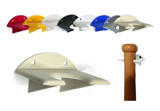 Pepper Mill Grinder Baseball Bat Holder Wall Mount Halter Rack Hanger Display