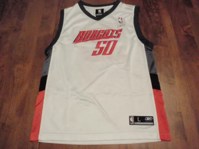LOT OF 2 MENS XL CHARLOTTE BOBCATS JERSEYS RAYMOND FELTON SEAN MAY REEBOK  42 20