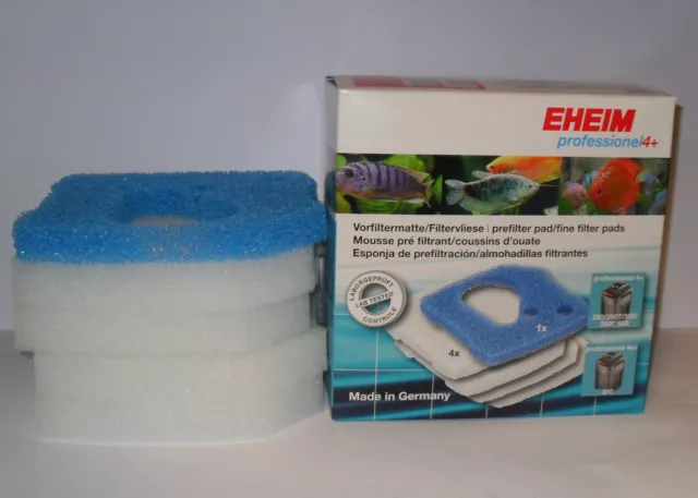 EHEIM 2617710 PROFESSIONAL 4+ & 4e 250, 250T, 350, 350T & 600,  Filter Pad Set