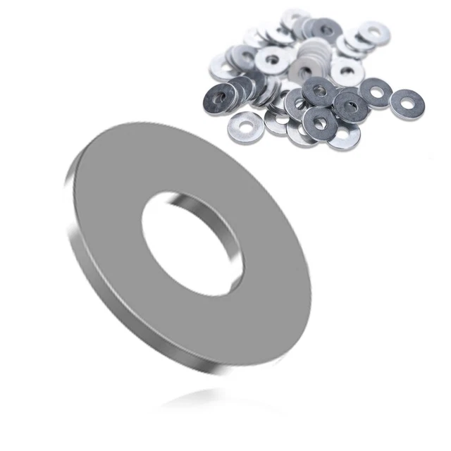 Karosseriescheiben M8 (50mm) Edelstahl A2 - 10 Stück Kotflügelscheiben