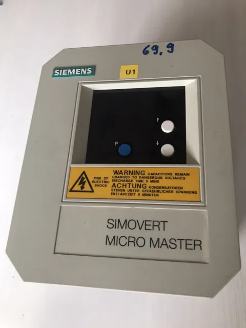 Siemens Simovert 6SE3011-5BA00 MicroMaster 0,25kW Frequenzumrichter