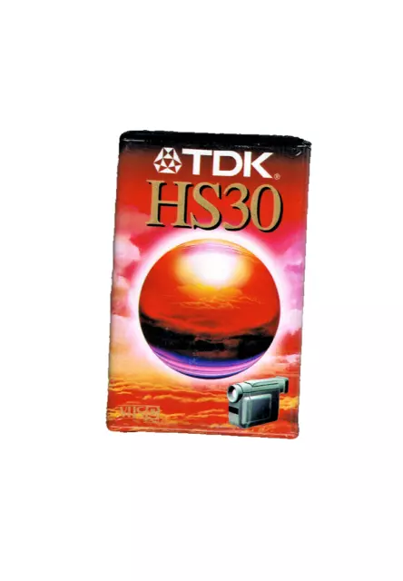 TDK HS30 VHS-C - Leerkassette - Neu in OVP