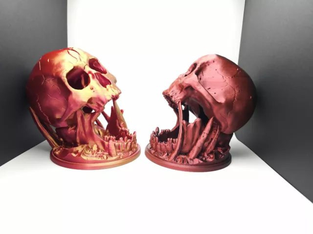 Skull Dice Tower - 3D print Halloween theme, Dungeons and Dragons Or Game Nights 2