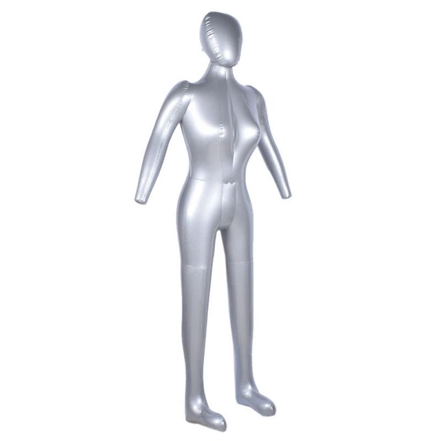 Human Inflatable Full Body INFLATABLE FULL BODY Female Model W/ Arm Lady Mannequin Display Props ...