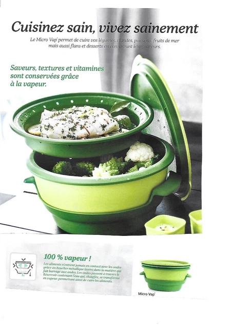Cuit-Vapeur Pour Micro-Ondes À Légumes - Avec Pot Compartiment Et
