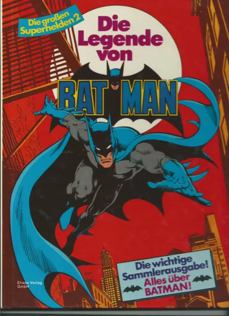 Die Legende von BATMAN / Hardcover Ehapa 1981