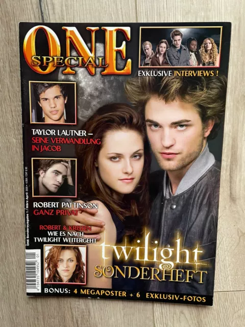 Twilight Edward Cullen Bella Swan Jacob Black Schöne Zeitschrift nicht komplett