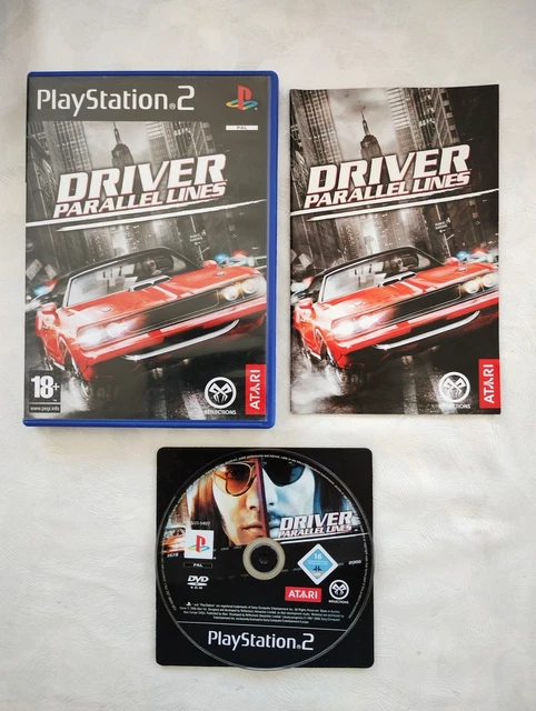 Driver Parallel Lines – Jeu Xbox – Complet Avec Notice – État Très Bon – Atari
