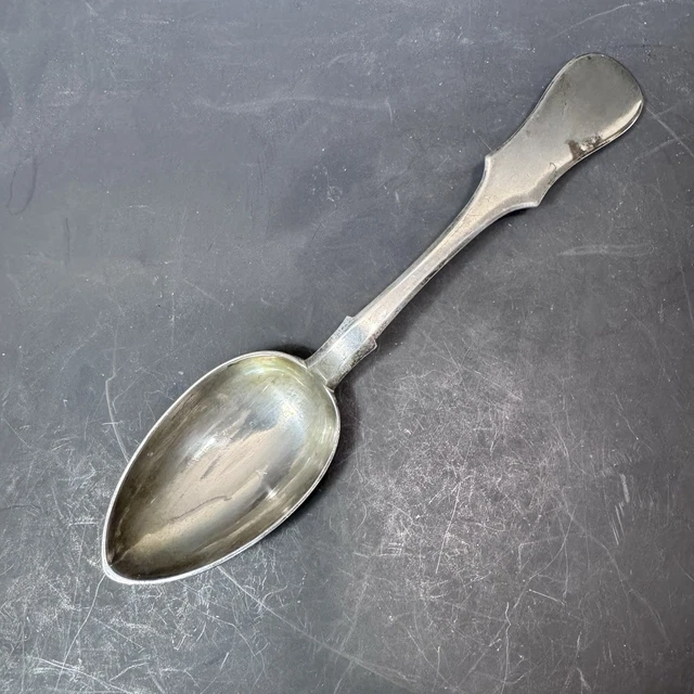 Cuillère Vintage En Plaqué Argent Melchior - Fabriquée En URSS