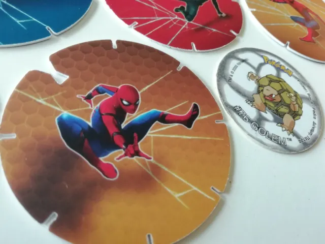 GIGANTAZOS SPIDERMAN COLECCION Completa GIGA Tazos Complete Set Toys Spider  Man EUR 24,99 - PicClick IT