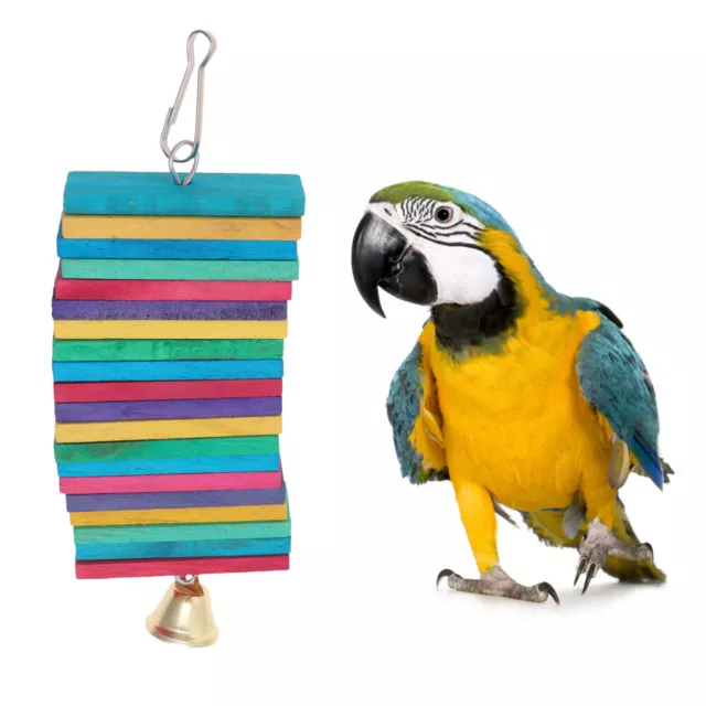 Hölzern Kleintierspielzeug Papageienspielzeug Für Kleine Tiere