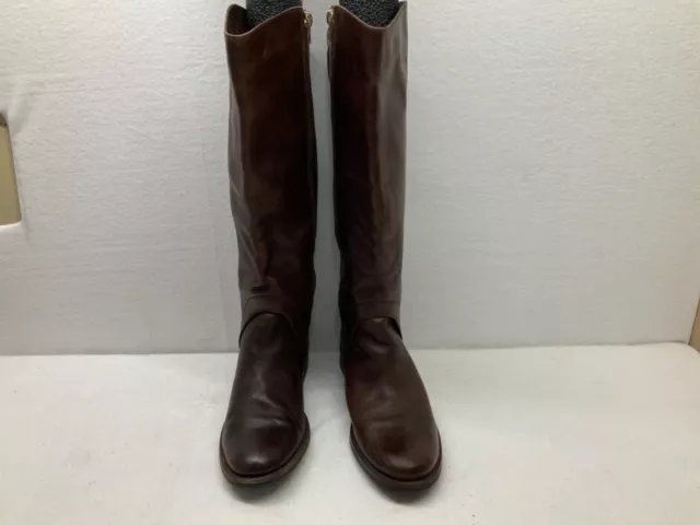 Steven  Steve Madden Sady Riding Boots Womens Size 8.5 M Brown Leather Knee High