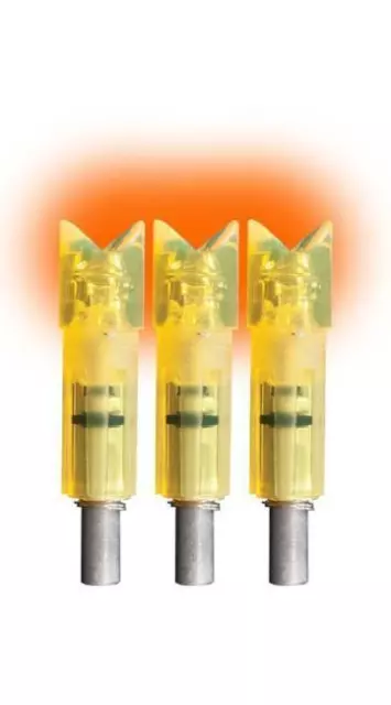 New Lumenok Lighted Crossbow Archery Nock 3 Pack Knock, Easton, Gt, Excalibur