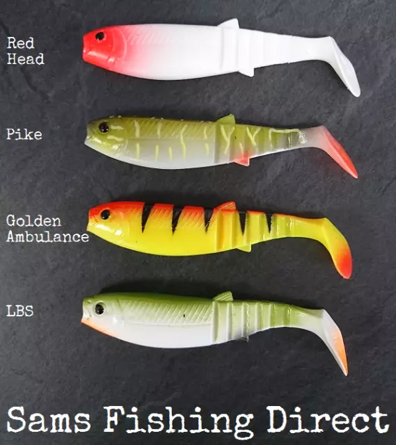SAVAGE GEAR OFFICIAL LB Cannibal Shad 10cm Perch Pike Zander Lures