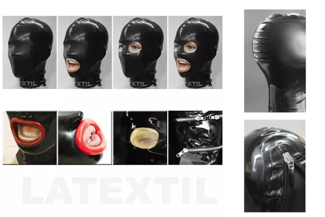 ☀️ LATEXTIL ☀️ - Latexmaske "BUILDBASIC" - latex mask rubber - NEU / NEW