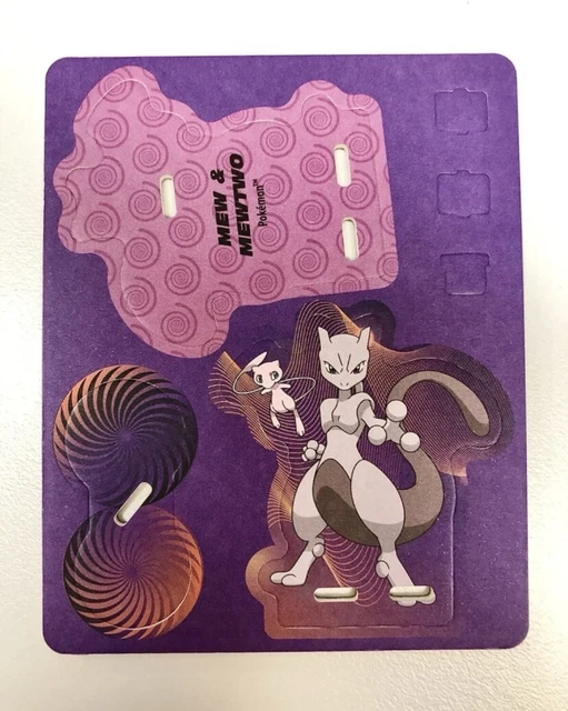 COLES POKÉMON BUILDERS Rare Mew & Mewtwo Limited Edition 2024 Collectors Special 26.00