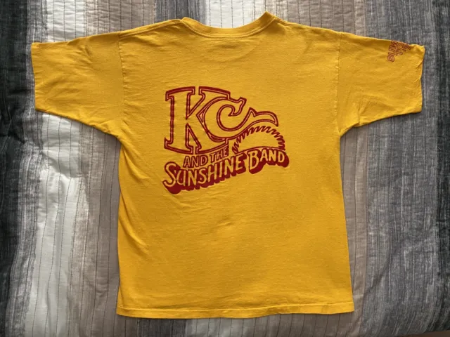 1979 KC & The Sunshine Band Showco Band & Crew T-Shirt