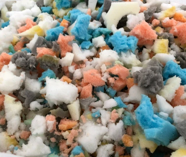 4-6mm 50g/100g Palline Di Schiuma Bianca Borsa Materiali