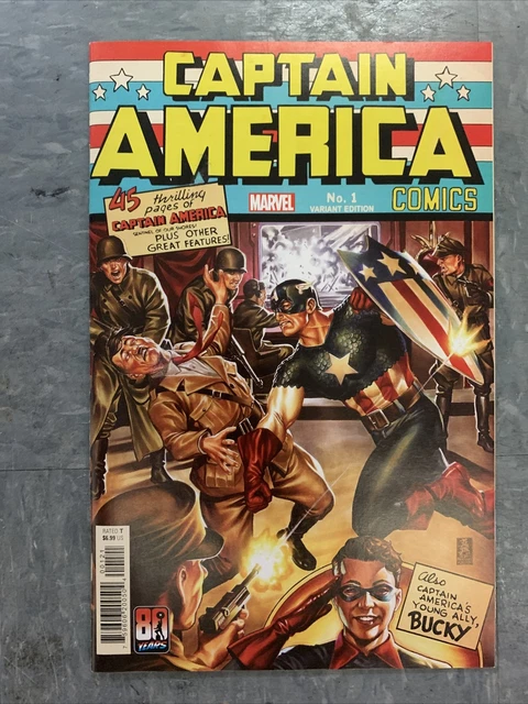Captain America Anniversary Tribute #1 Mark Brooks Variant 3/17/21 NM