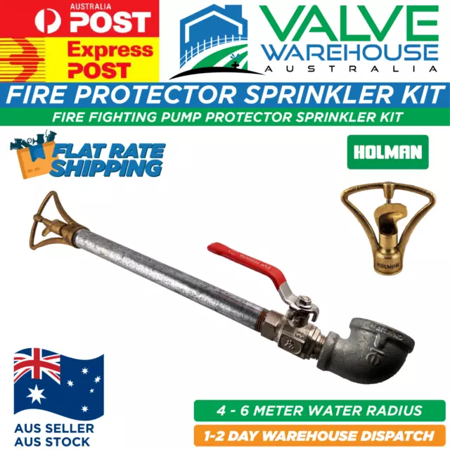 Fire Fighting Pump Protector Sprinkler Kit 25x15mm