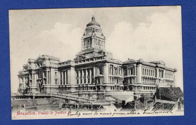 Ca / Carte postale -CPA/ Bruxelles . Palais de Justice / Belgique