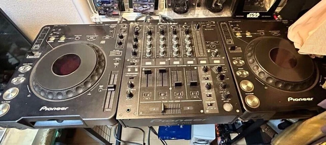Pioneer Djm700 Cdj1000 X 2 Gx70 Amp X 2 Furutech Sa-509 Rca Cable Working