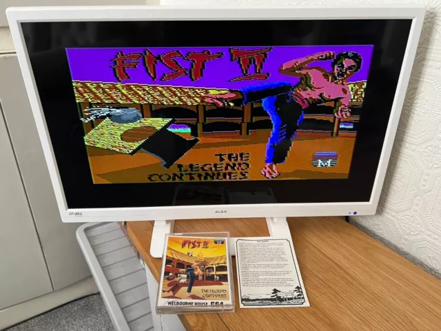 Working Melbourne House Fist 2 / II 1986 Commodore 64 Cassette🤔Make An Offer🤔