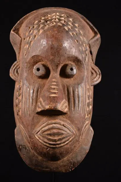 16061 African Old Cuba Mask / Mask Dr Congo
