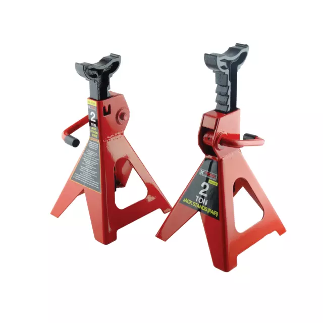 Jack Stands 2 Ton (Pair) K Tool International KTI61201