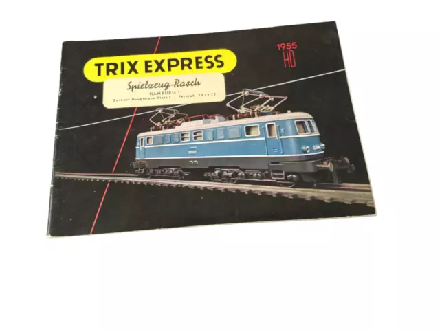 Trix Express H0 Heft / Katalog 1955 Eisenbahn Sammler