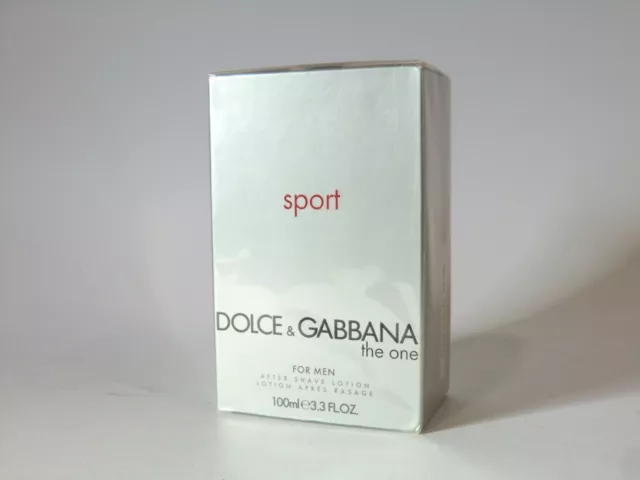 Dolce & Gabbana D&G The One SPORT For Men AFTER-SHAVE Lotion 100ml - 3.4 Oz BNIB
