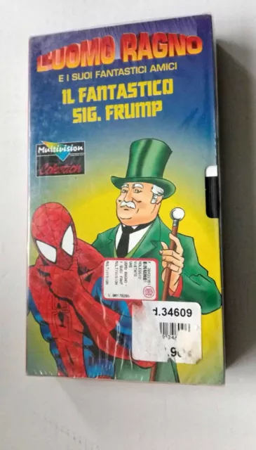 Videocassetta Vhs  L'uomo Ragno  Il Fantastico Sig. Frump Marvel Supereroi