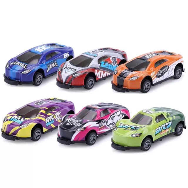 3Pack Jumping Stunt Toy Car Mini Flip Pull Back Vehicle Kids Christmas Gifts F