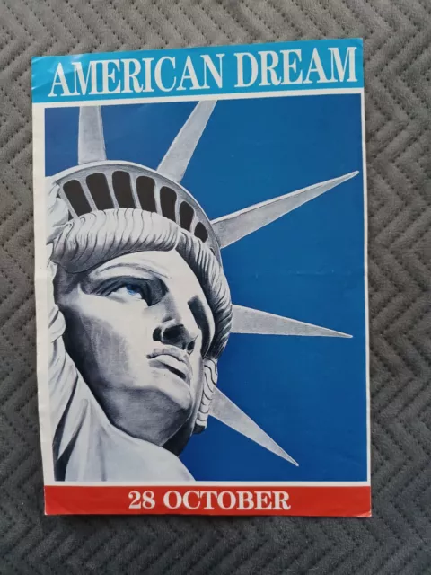 Acid House Rave Flyers 1989 American Dream Flyer