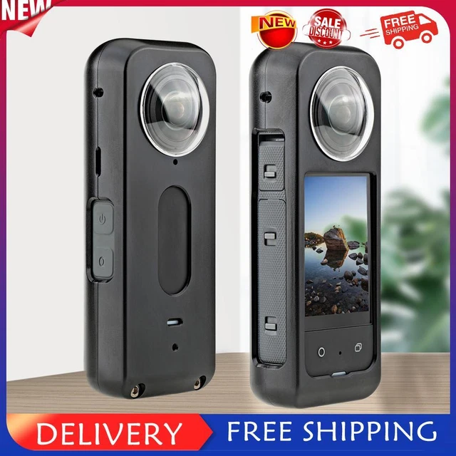 Metal Rabbit Cage with Screws Protective Rabbit Cage Shockproof for Insta360 X3