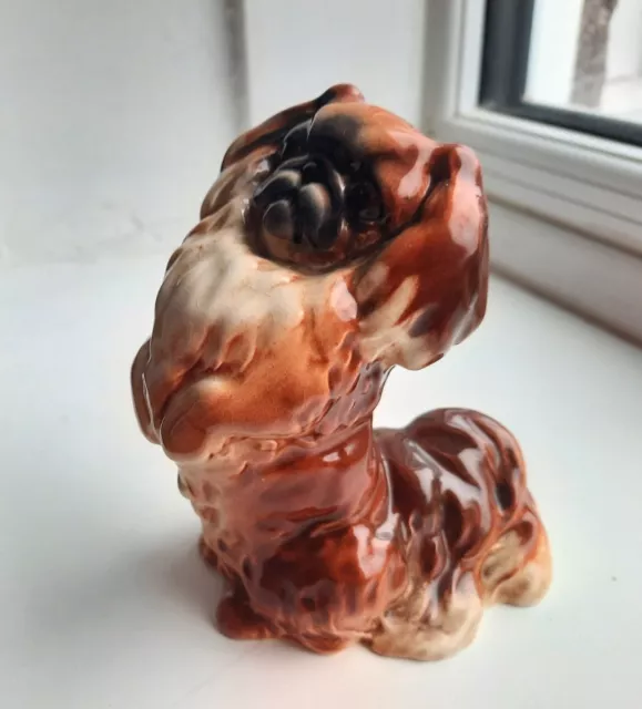Beswick Dog Pekinese Begging # 1059 In Excellent Condition Collectable Figurine