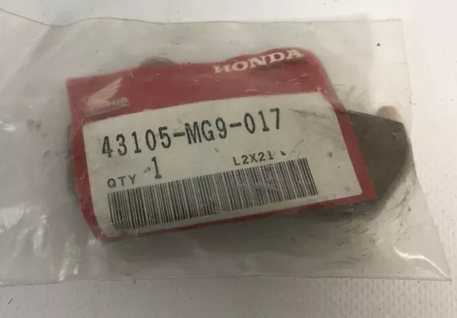 Bloc Frein Original - Genuine Brake Pad - Honda GL1200 43105-MG9-017
