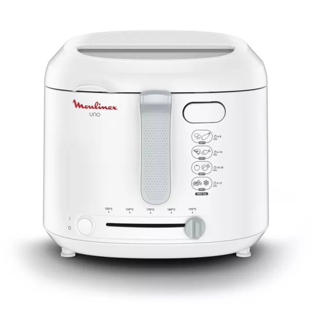 Moulinex AF203 Unique Autonome 1600 W Friteuse Blanc