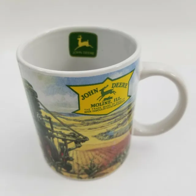 John Deere Coffee Mugs Gibson Moline Illinois Kids Tractor Officially Licensed