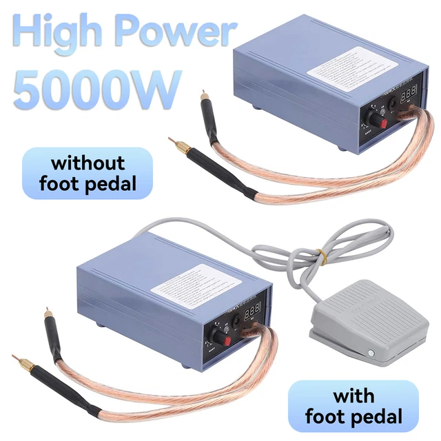 5000W Mini Spot Welder Machine DIY Kit 18650 Battery Spot Welding Pen Tools 1Set