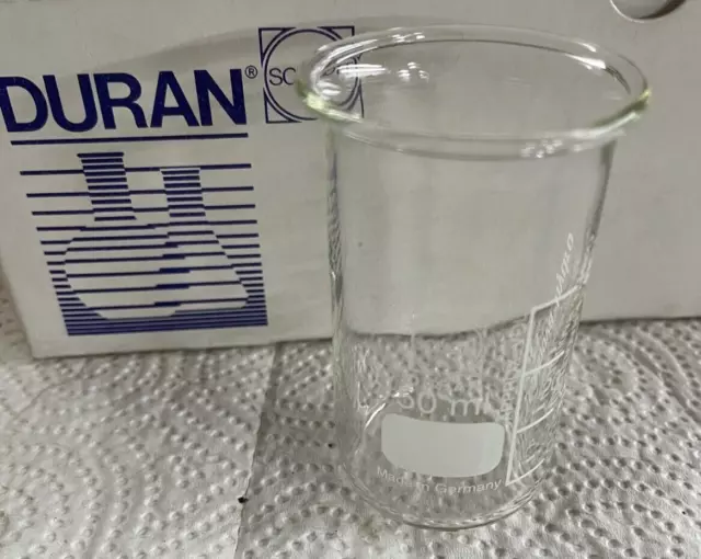 Becherglas 100 mL hohe Form Duran DWK Laborglas Laborzubehör