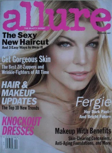 FERGIE - STACY FERGUSON  December 2007 ALLURE Magazine