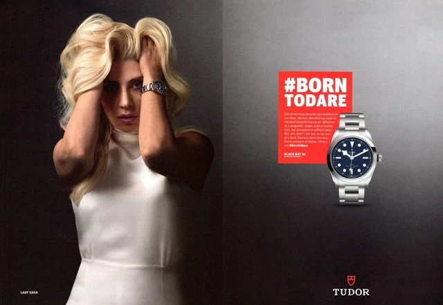 Tudor black bay deals lady gaga