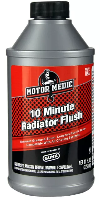 Radiator Flush Cleaner Gunk Motor Medic C1412 10-Minute 11 oz. One Each