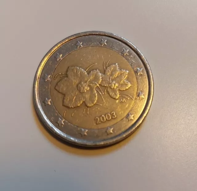 2 Euro Finnland 2003 2 Moltebeeren Selten