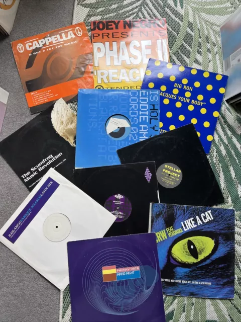 50 x 12"  House / Garage Dance Vinyl Record Collection.  DJ JOBLOT